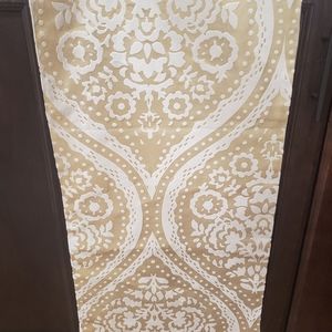 Gold Table runner